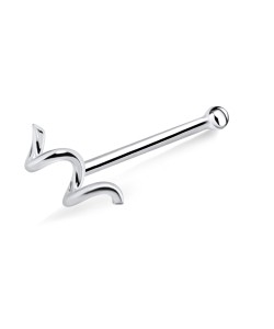 Wave Shaped Bone Nose Stud NSKD-380